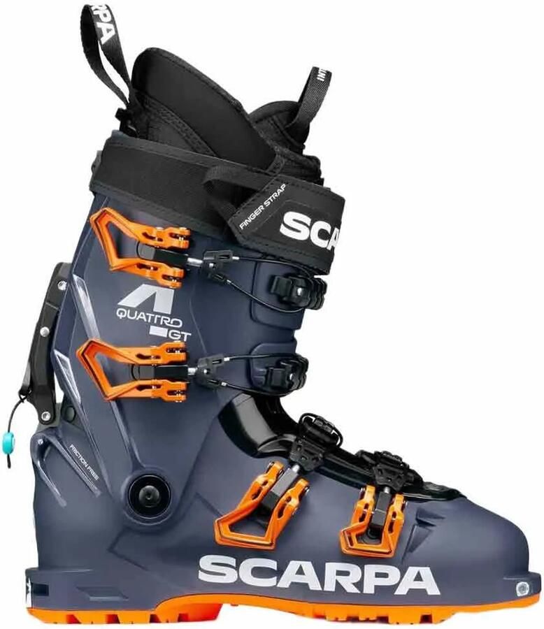 Scarpa Quattro Gt Alpine Skischoenen Blauw