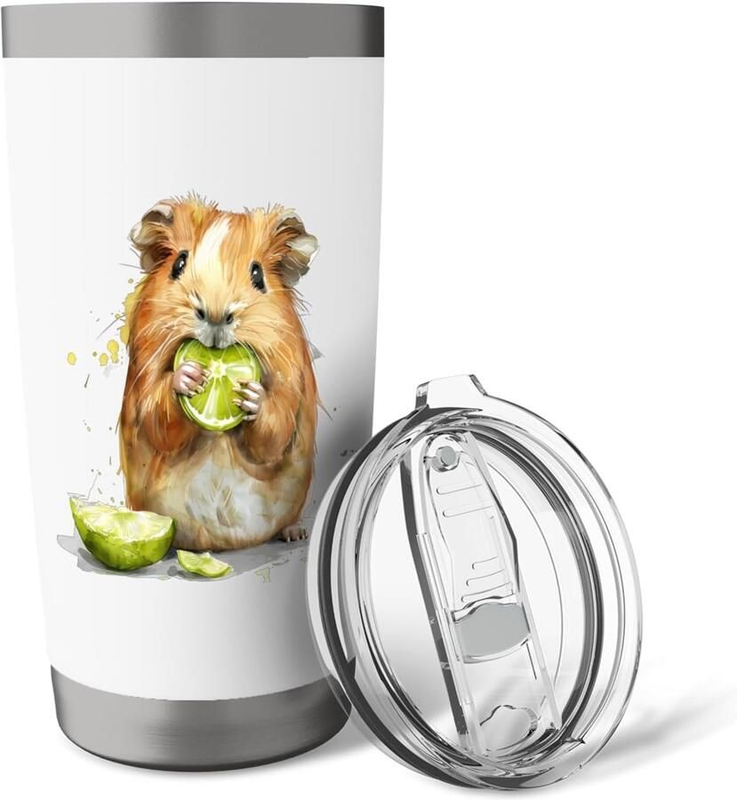 Schilderij met fruit voor liefhebbers van huisdieren Thermobeker