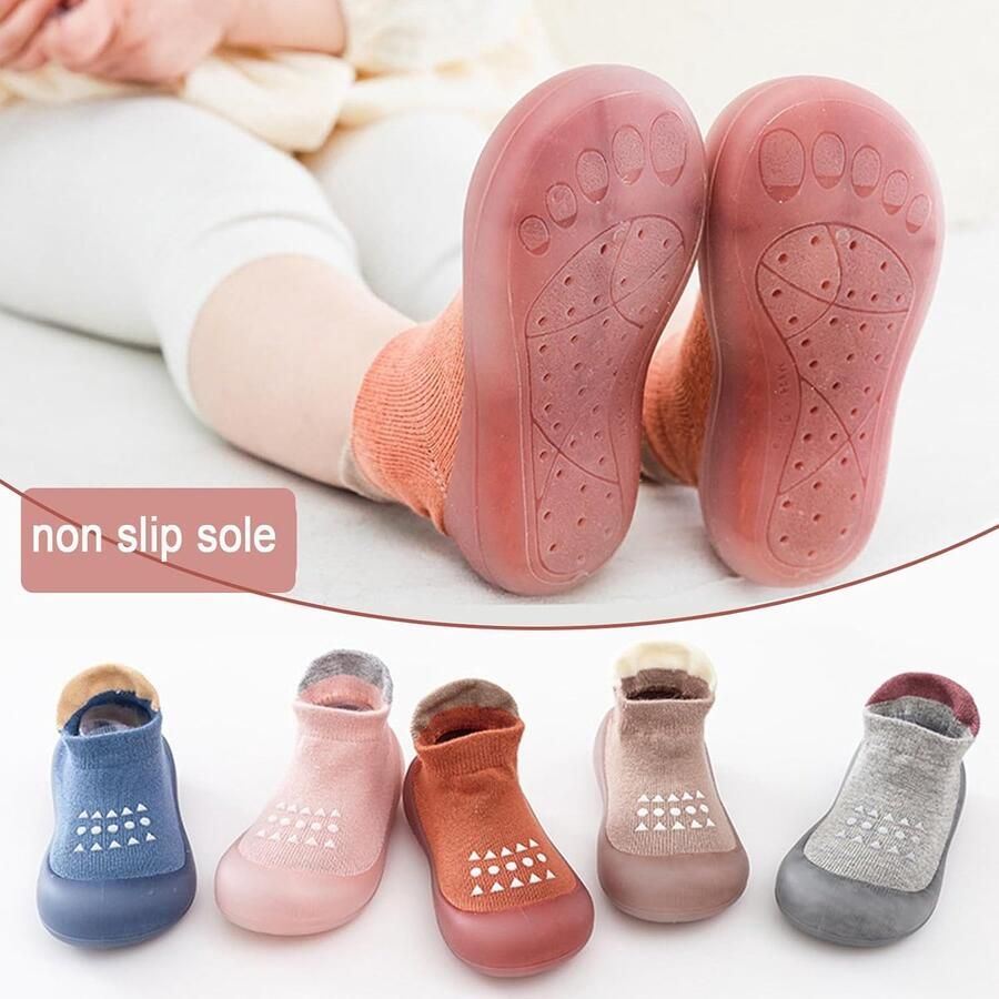 Schoenen Sok Baby Jongens Grirls Eerste Wandelschoenen Baby Antislip Outdoor Indoor Slippers