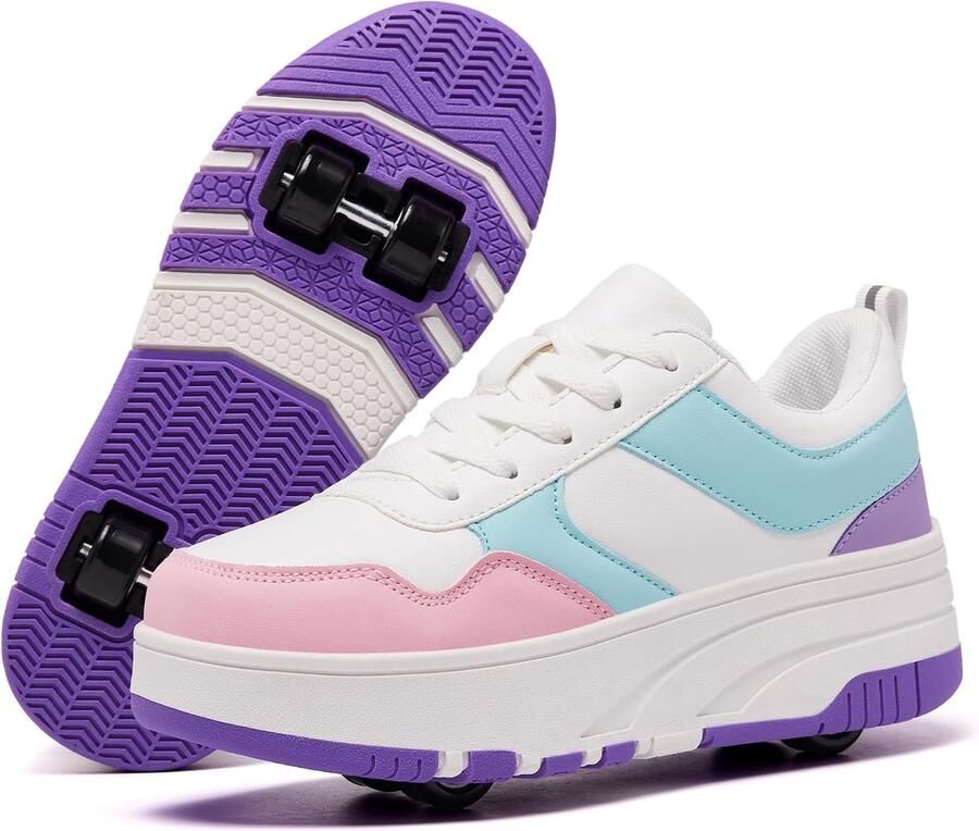 Schoenen voor meisjes en vrouwen met afneembare wielen