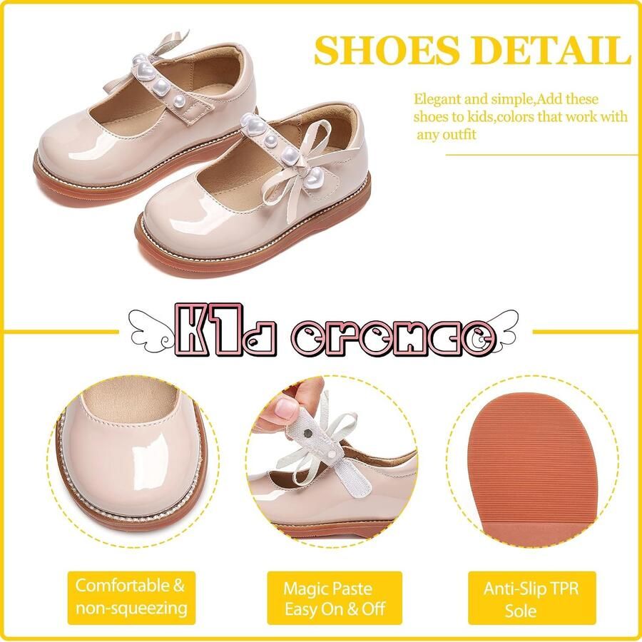 Schoenen voor meisjes school-oxfords Mary Jane (peuter kleuter)