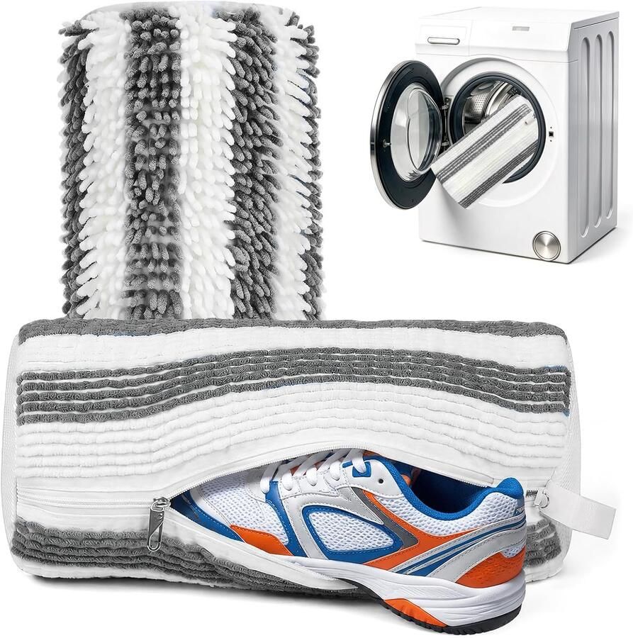 Schoenwaszak 2 stuks voor wasmachine 360° reiniging ideaal voor sneakers ServiceTopper