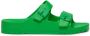 Scholl Badslipper Bahia EVA Vrouwen Zuurgroen - Thumbnail 2