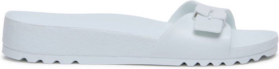 Scholl BAHIA 1 STRAP EVA WHITE Dames Slippers Wit