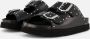 Scholl Beatriz Studs Sandalen zwart Leer Dames - Thumbnail 34