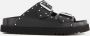 Scholl Beatriz Studs Sandalen zwart Leer Dames - Thumbnail 23