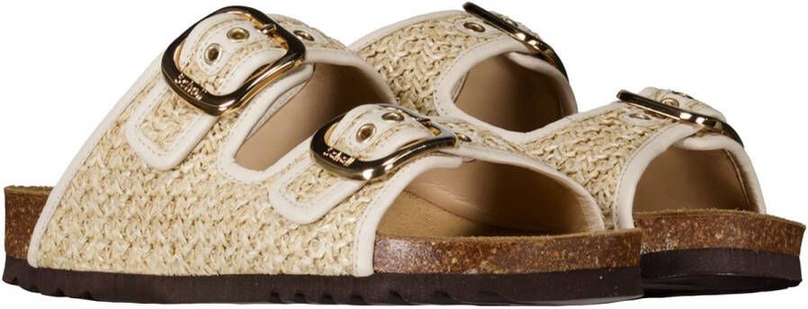 Scholl Beige Footwear Noelle Raflea Slippers Beige F32367