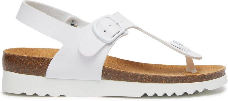 Scholl BOA VISTA SA SynthBis WHITE Dames Slippers Wit