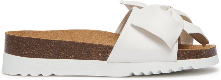 Scholl BOWY 2.0 SynLea WHITE Dames Slippers Wit