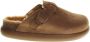 Scholl Clogs Chunky Taupe Suede - Thumbnail 1