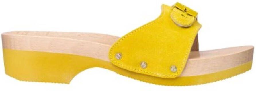 Scholl Dames Muiltje Pescura Yellow GEEL