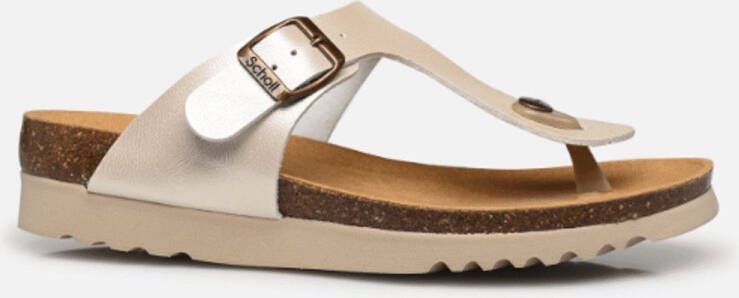 Scholl Dames Slipper Boa Vista Champagne GOUD