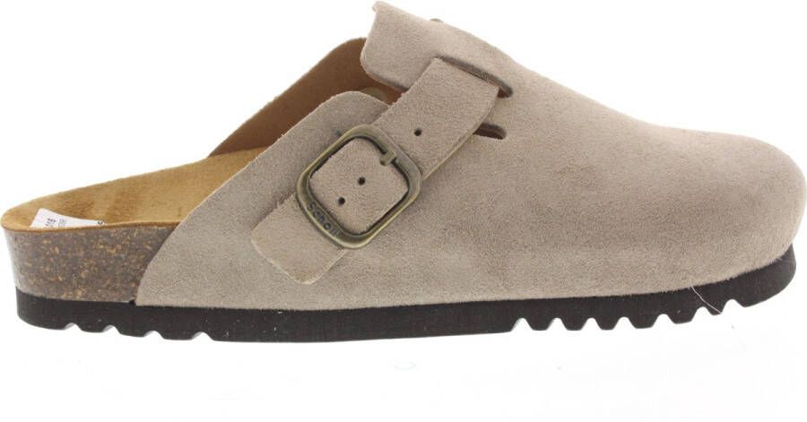 Scholl Dames Slippers Fae Dark Beige