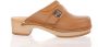 Scholl damesklomp PESCURA CLOG 50 camel - Thumbnail 1