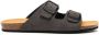 Scholl Sandalen Didier 2 riemen Synth Leer Heren Grijs - Thumbnail 2