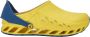 Scholl EVOFLEX Tpr -U Yellow Navy Blue Unisex Clogs Yellow Navy Blue - Thumbnail 1