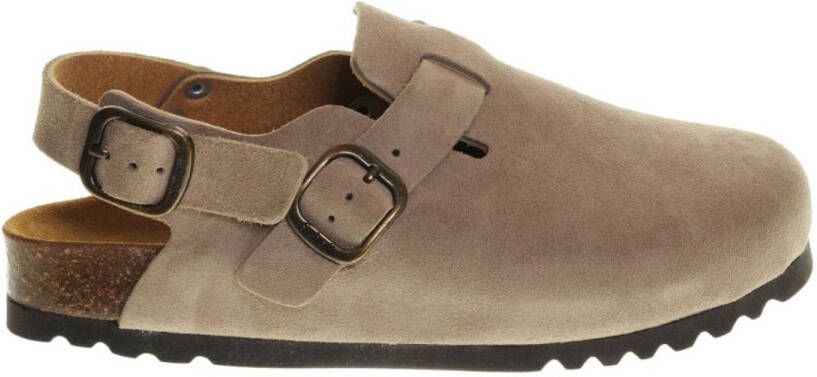 Scholl Fae Backstrap Dark Beige