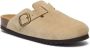 Scholl Klomp Women Fae Suede Sp Beige - Thumbnail 1