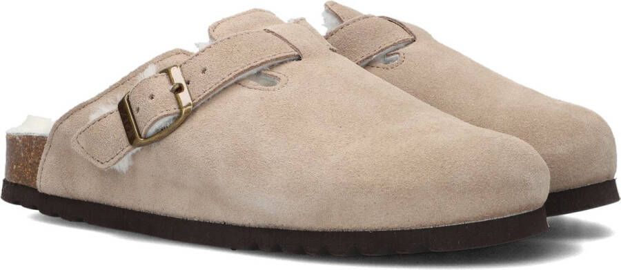 SCHOLL Instappers Dames Fae Suède Beige