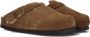 NUBIKK Instappers Dames Teddy Fur Maat: 40 Materiaal: Suède Kleur: Cognac - Thumbnail 2