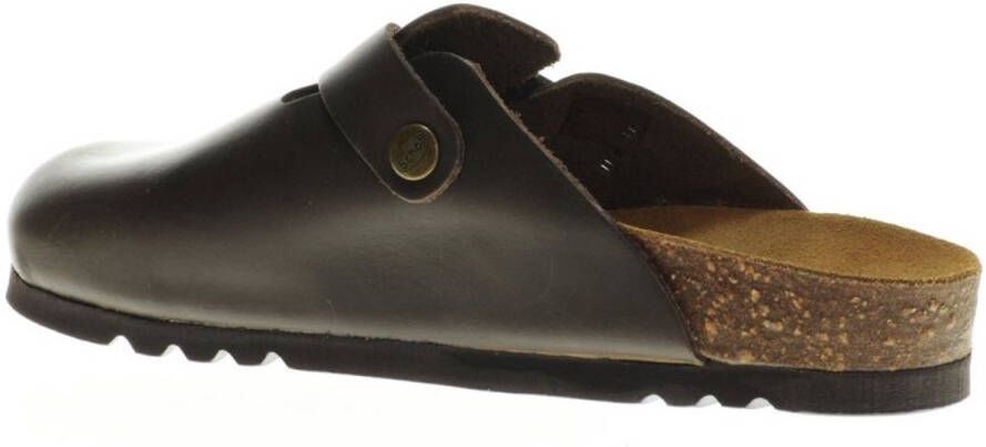 Scholl Klomp Women Fae New Leather Coffee