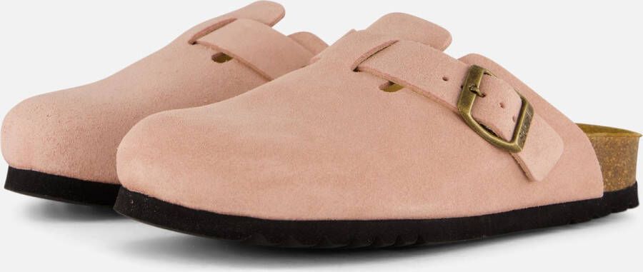 Scholl Fae Clogs Slippers roze suede Dames - Foto 2