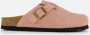 Scholl Fae Clogs Slippers roze suede Dames - Thumbnail 6