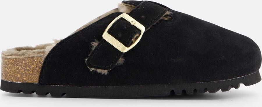 SCHOLL Instappers Dames Fae Maat: 37 Materiaal: Suède Kleur: Zwart - Foto 3