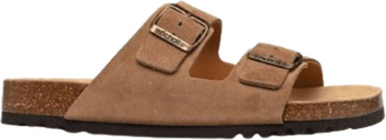 Scholl Heren Slipper Gerry Ad Cognac