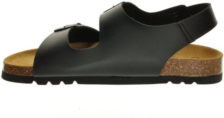 Scholl Herensandalen Zwart Henri