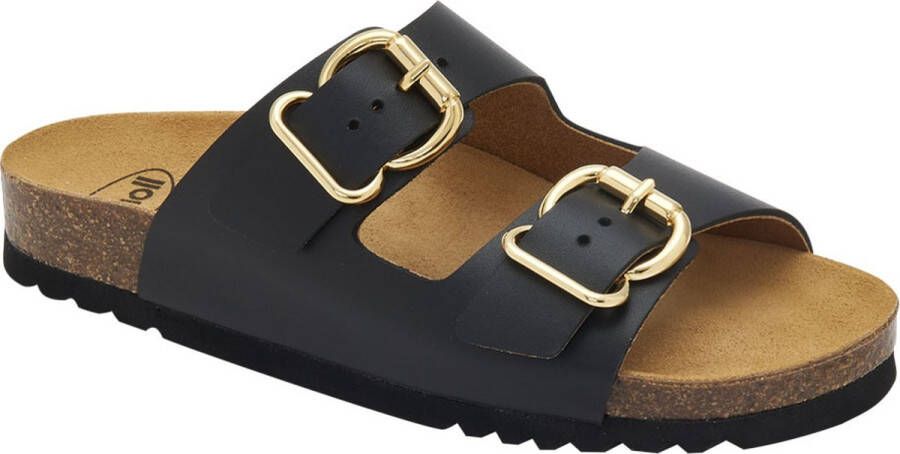 Scholl Isabelle Slippers Dames Zwart