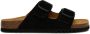 Scholl Slipper Women Josephine Suede Sa Black - Thumbnail 1