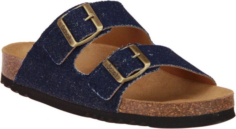 Scholl Josephine Slippers denim Textiel Dames
