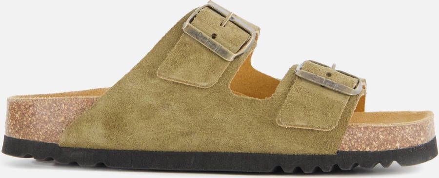 Scholl Josephine Sandalen groen Suede Dames - Foto 4