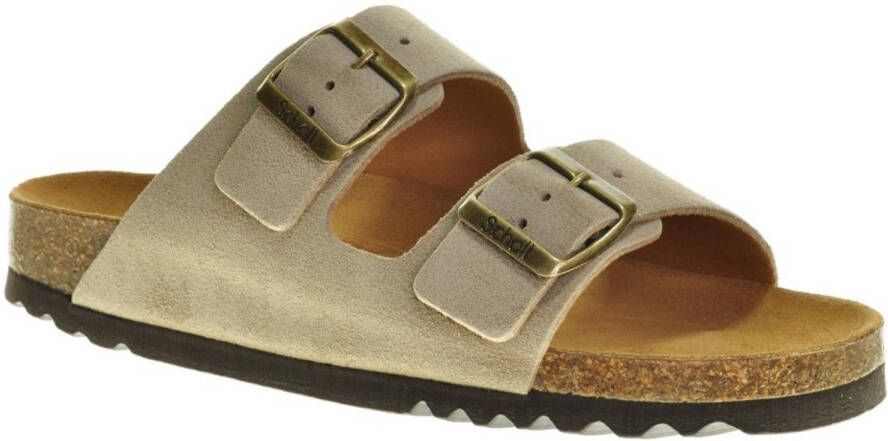 Scholl Josephine Suede Dark Beige - Foto 2