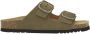 Scholl Sandalen Josephine 2 Riemen Suede Vrouwen Khaki - Thumbnail 1