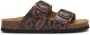 Scholl Sandalen Josephine 2 Riemen Synthetische python Vrouwen Bruin - Thumbnail 1
