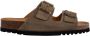Scholl Sandalen Julien 2 Riemen Suede Heren Khaki - Thumbnail 9