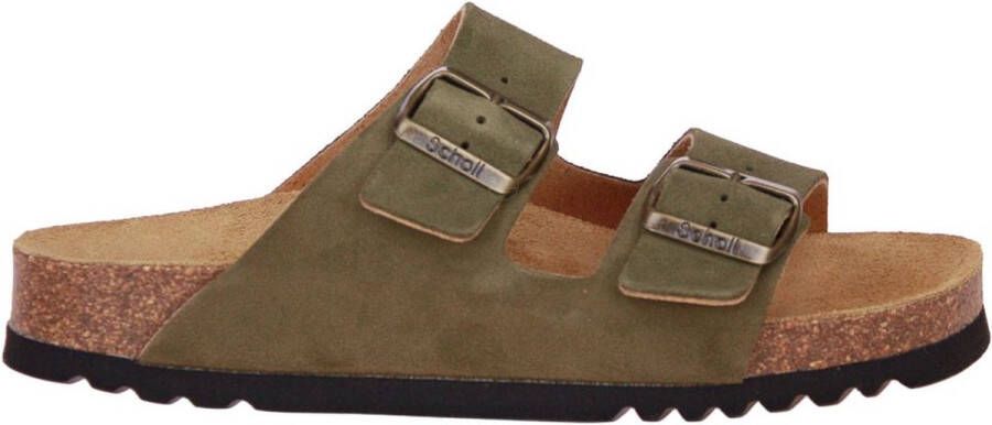 Scholl Julien Khaki Slipper