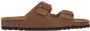 Scholl Sandalen Julien 2 Riemen Suede Heren Taupe - Thumbnail 1