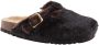 Scholl Klomp Women Fae New F Synthetic Fur Chocolate - Thumbnail 2