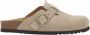 Scholl Fae Clog Slippers beige Suede Dames - Thumbnail 8
