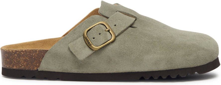 Scholl Klomp Women Fae Suede Sp Sage