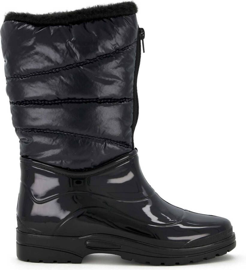 Scholl Laarzen New Vestmann Up PVC + Nylon Vrouwen Zwart