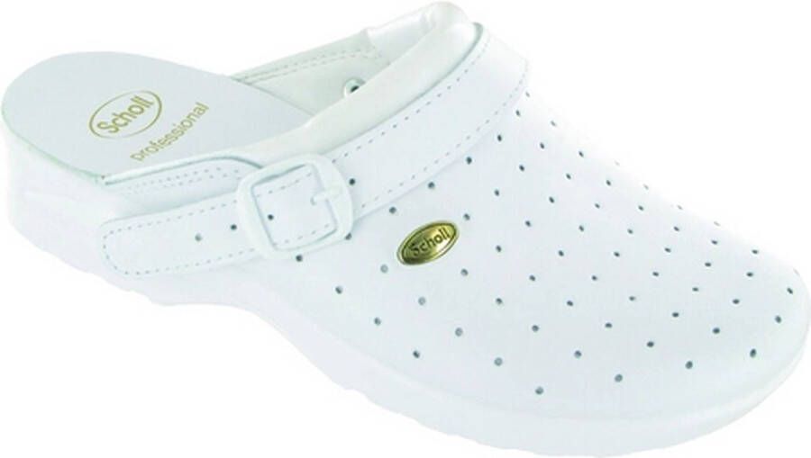 Scholl Medische Klomp Unisex Racy White