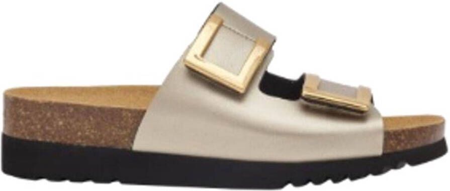Scholl Monterey 2 Straps Taupe Sandalen Dames