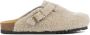 Scholl Muiltjes Female Sandalen Instappers Damesschoenen Leer Fae teddy Beige - Thumbnail 1