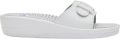 Scholl NEW MASSAGE PVC Womens White FALSO Mules White - Wit