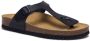 Scholl Nicole Teenslippers Synthetisch Leer Vrouwen Zwart - Thumbnail 1