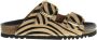 SCHOLL Slippers Dames Noelle Print Led Maat: 37 Materiaal: Ponyhair Kleur: Beige - Thumbnail 2